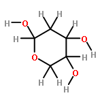 2-Deoxyribose, 9CI,8CI-alpha-D-Pyranose-form