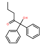 2-Pentanone, 1-hydroxy-1,1-diphenyl-