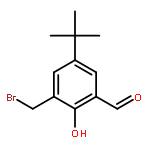 Benzaldehyde, 3-(bromomethyl)-5-(1,1-dimethylethyl)-2-hydroxy-