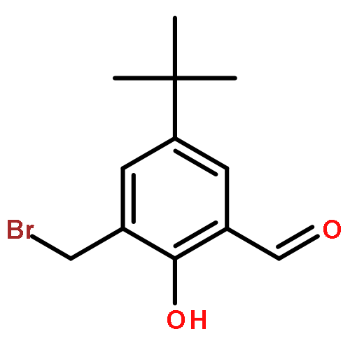 Benzaldehyde, 3-(bromomethyl)-5-(1,1-dimethylethyl)-2-hydroxy-