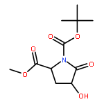 (2S,4R)-1-tert-Butyl 2-methyl 4-hydroxy-5-oxopyrrolidine-1,2-dicarboxylate