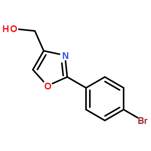 4-Oxazolemethanol,2-(4-bromophenyl)-