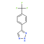 1H-1,2,3-Triazole, 4-[4-(trifluoromethyl)phenyl]-