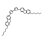 2-(7-HEXYL-9H-FLUOREN-2-YL)-5-[5-(7-HEXYL-9H-FLUOREN-2-YL)THIOPHEN-2-YL]THIOPHENE 