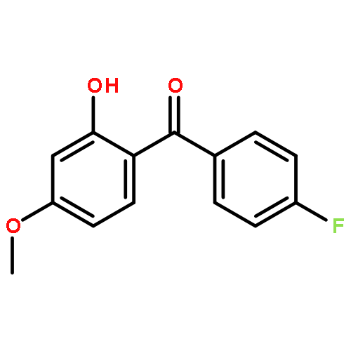 (4-FLUOROPHENYL)-(2-HYDROXY-4-METHOXYPHENYL)METHANONE 