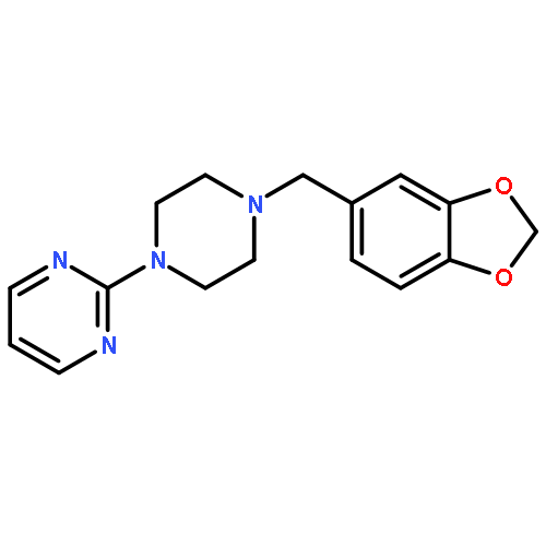 2-(4-(Benzo[d][1,3]dioxol-5-ylmethyl)piperazin-1-yl)pyrimidine