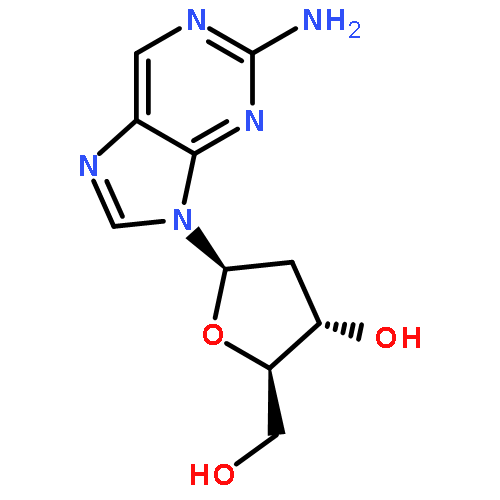 9H-Purin-2-amine,9-(2-deoxy-b-D-erythro-pentofuranosyl)-