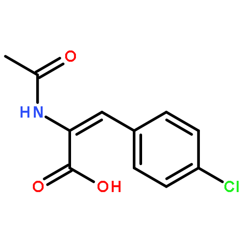 2-Acetamido-3-(4-chlorophenyl)acrylic acid