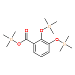 Benzoic acid, 2,3-bis[(trimethylsilyl)oxy]-, trimethylsilyl ester