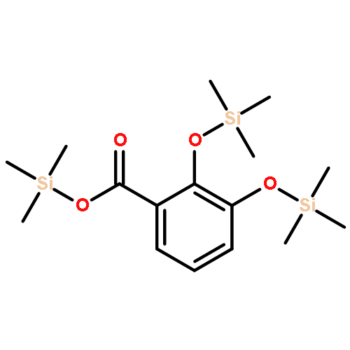 Benzoic acid, 2,3-bis[(trimethylsilyl)oxy]-, trimethylsilyl ester