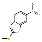 Benzothiazole,2-(methylthio)-6-nitro-