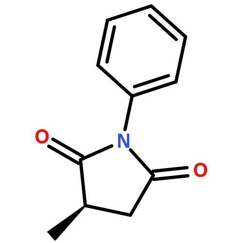 2,5-Pyrrolidinedione, 3-methyl-1-phenyl-, (3R)-