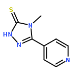 4-methyl-3-pyridin-4-yl-1h-1,2,4-triazole-5-thione