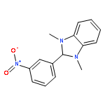 1H-Benzimidazole, 2,3-dihydro-1,3-dimethyl-2-(3-nitrophenyl)-