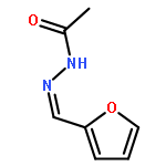 Acetic acid 2-(2-furanylmethylene)hydrazide