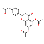 2-(4-Acetoxyphenyl)-4-oxochroman-5,7-diyl diacetate