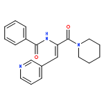 N-[(E)-3-OXO-3-PIPERIDIN-1-YL-1-PYRIDIN-3-YLPROP-1-EN-2-YL]BENZAMIDE 