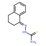 (3,4-DIHYDRO-2H-NAPHTHALEN-1-YLIDENEAMINO)THIOUREA 