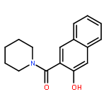 (3-hydroxynaphthalen-2-yl)(piperidin-1-yl)methanone