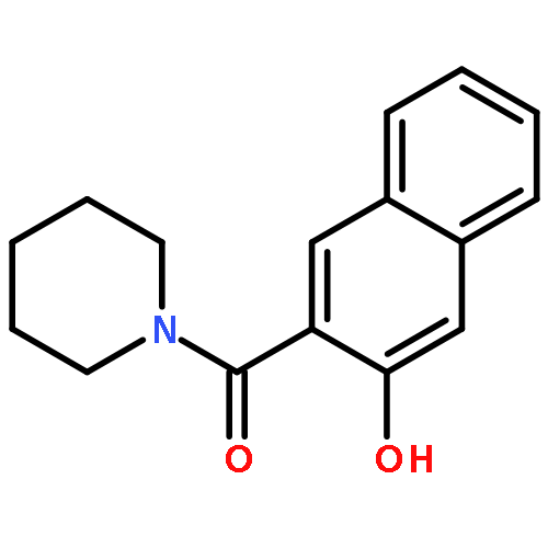 (3-hydroxynaphthalen-2-yl)(piperidin-1-yl)methanone