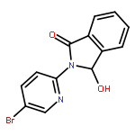 1H-Isoindol-1-one, 2-(5-bromo-2-pyridinyl)-2,3-dihydro-3-hydroxy-