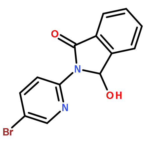 1H-Isoindol-1-one, 2-(5-bromo-2-pyridinyl)-2,3-dihydro-3-hydroxy-