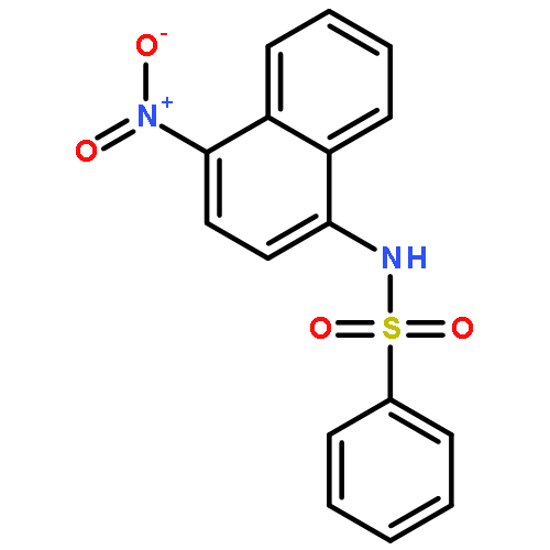 Benzenesulfonamide, N-(4-nitro-1-naphthalenyl)-