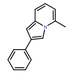 Indolizine,5-methyl-2-phenyl-