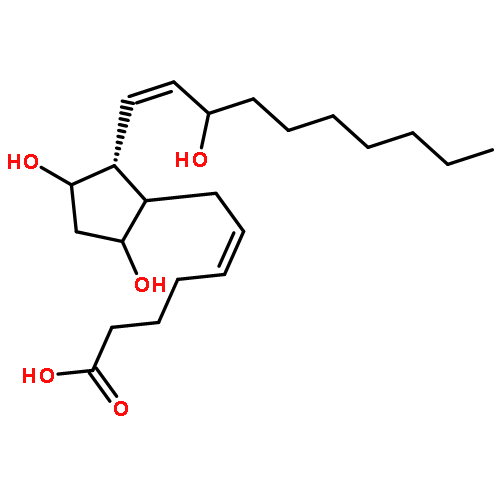 5-Heptenoic acid,7-[(1R,2R,3R,5S)-3,5-dihydroxy-2-[(1E,3S)-3-hydroxy-1-decenyl]cyclopentyl]-,(5Z)- (9CI)