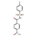 Benzamide, N-[(4-methylphenyl)sulfonyl]-4-nitro-