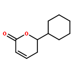 2H-Pyran-2-one, 6-cyclohexyl-5,6-dihydro-