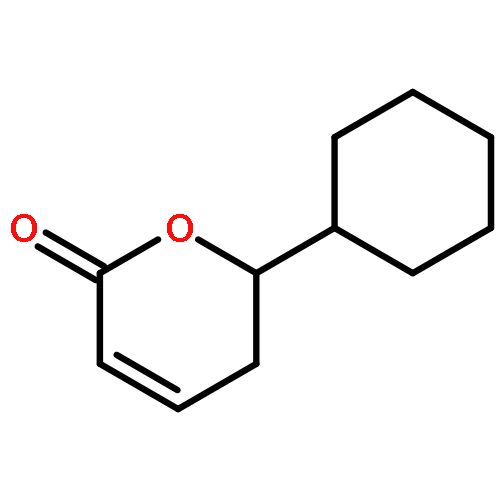 2H-Pyran-2-one, 6-cyclohexyl-5,6-dihydro-