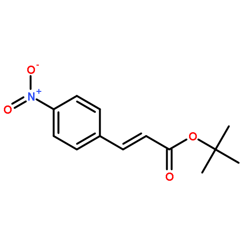 2-Propenoic acid, 3-(4-nitrophenyl)-, 1,1-dimethylethyl ester, (2E)-