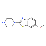 6-Methoxy-2-(piperazin-1-yl)benzo[d]thiazole