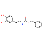 Carbamic acid, [2-(3,4-dihydroxyphenyl)ethyl]-, phenylmethyl ester