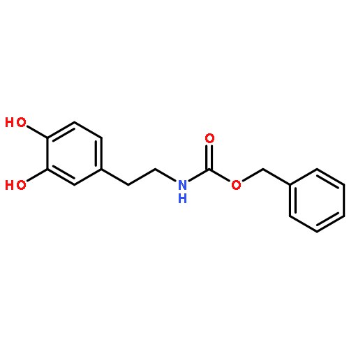 Carbamic acid, [2-(3,4-dihydroxyphenyl)ethyl]-, phenylmethyl ester