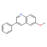 Quinoline, 6-methoxy-3-phenyl-