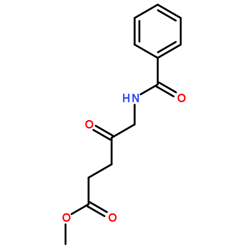 Pentanoic acid, 5-(benzoylamino)-4-oxo-, methyl ester