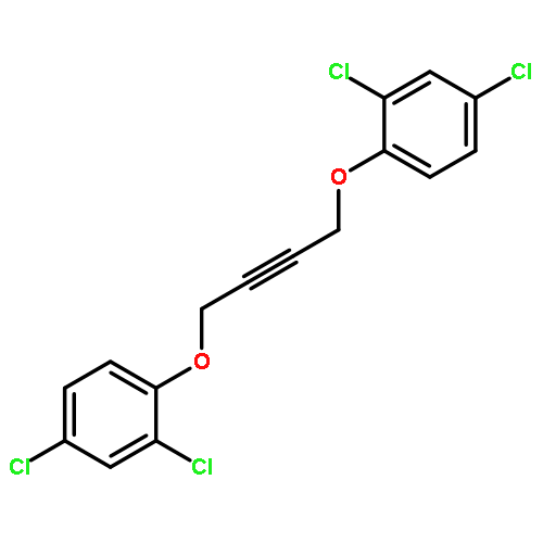 Benzene, 1,1'-[2-butyne-1,4-diylbis(oxy)]bis[2,4-dichloro-