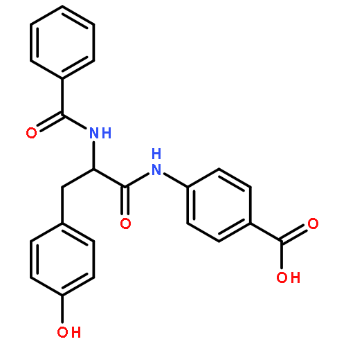 Benzoic acid,4-[[(2S)-2-(benzoylamino)-3-(4-hydroxyphenyl)-1-oxopropyl]amino]-