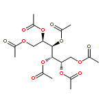 Allitol, hexaacetate