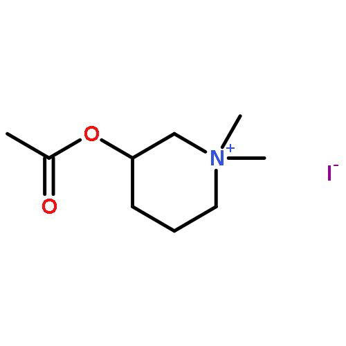 (1,1-DIMETHYLPIPERIDIN-1-IUM-3-YL) ACETATE;IODIDE 