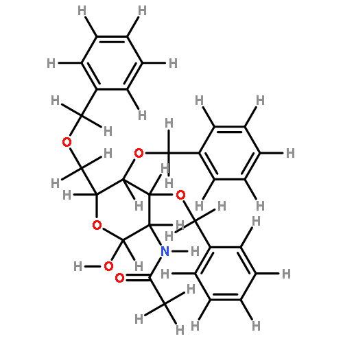 3,4,6-Tribenzyl –D－Pyranose－2-Acetamido-2-deoxyglucose