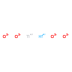 Hafnium titanium oxide