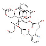 8,11-Epoxy-9,12-ethano-11,15-methano-5H,11H-[1,9]dioxacyclooctadecino[4,3-b]pyridine-5,17(18H)-dione,10,13,22,23-tetrakis(acetyloxy)-12-[(acetyloxy)methyl]-14-(benzoyloxy)-7,8,9,10,12,13,14,15,19,20-decahydro-18,21-dihydroxy-8,18,21-trimethyl-,(8R,9R,10R,11S,12S,13R,14R,15S,21S,22S,23R)-