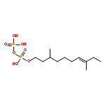 3,8-DIMETHYLDEC-7-ENYL PHOSPHONO HYDROGEN PHOSPHATE 