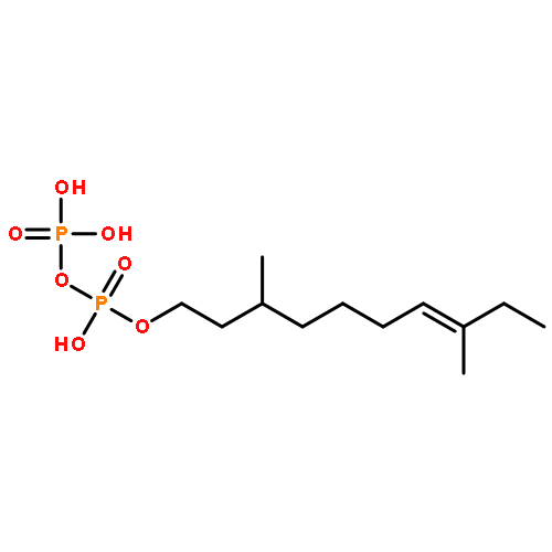 3,8-DIMETHYLDEC-7-ENYL PHOSPHONO HYDROGEN PHOSPHATE 