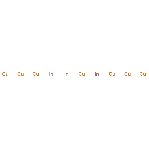 Copper, compd. with indium (7:3)