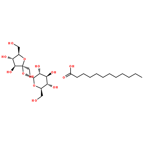 ALPHA-D-GLUCOPYRANOSIDE, BETA-D-FRUCTOFURANOSYL, DODECANOATE