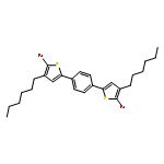 Thiophene, 2,2'-(1,4-phenylene)bis[5-bromo-4-hexyl-